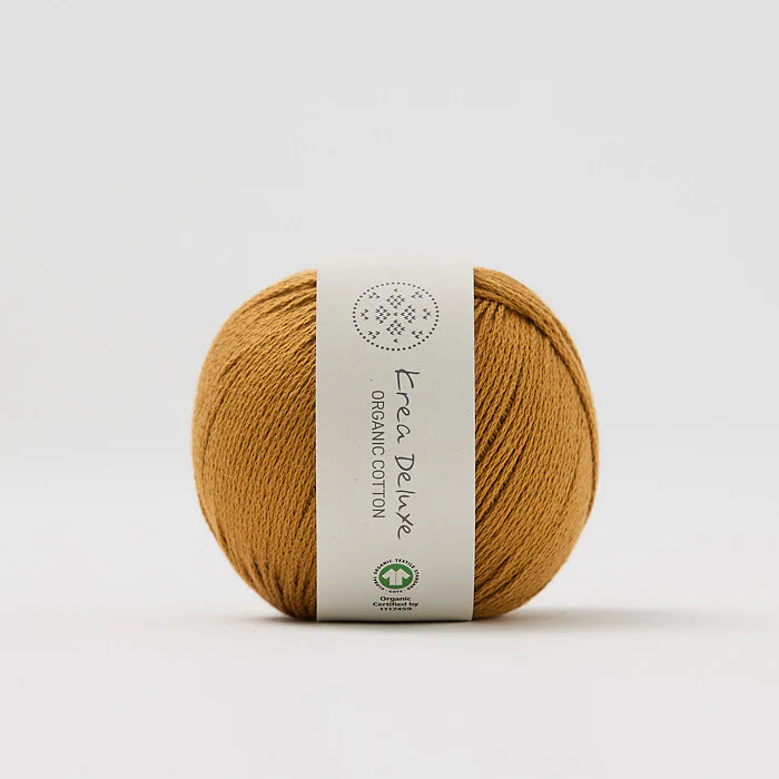 Coton biologique Krea Deluxe 100 % coton biologique 50 g 165 m