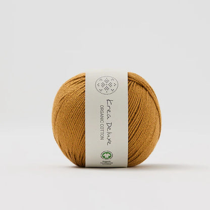Coton biologique Krea Deluxe 100 % coton biologique 50 g 165 m