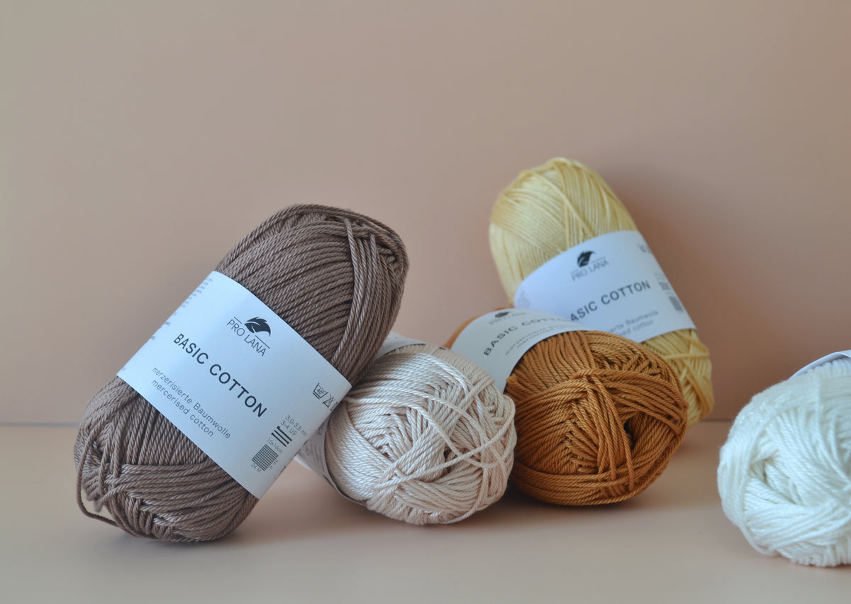 Pro Lana Basic Cotton – Baumwollgarn für Amigurumis und kreative Häkelprojekte