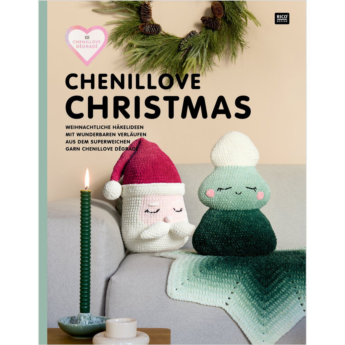 Rico Chenillove Christmas 2 - Weihnachtliche Häkelideen