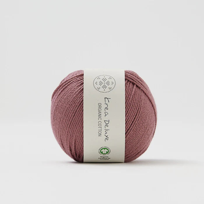 Krea Deluxe Organic Cotton 100 % Baumwolle in Bioqualität 50 g  165 m