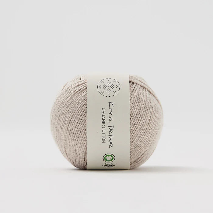 Krea Deluxe Organic Cotton 100 % Baumwolle in Bioqualität 50 g  165 m