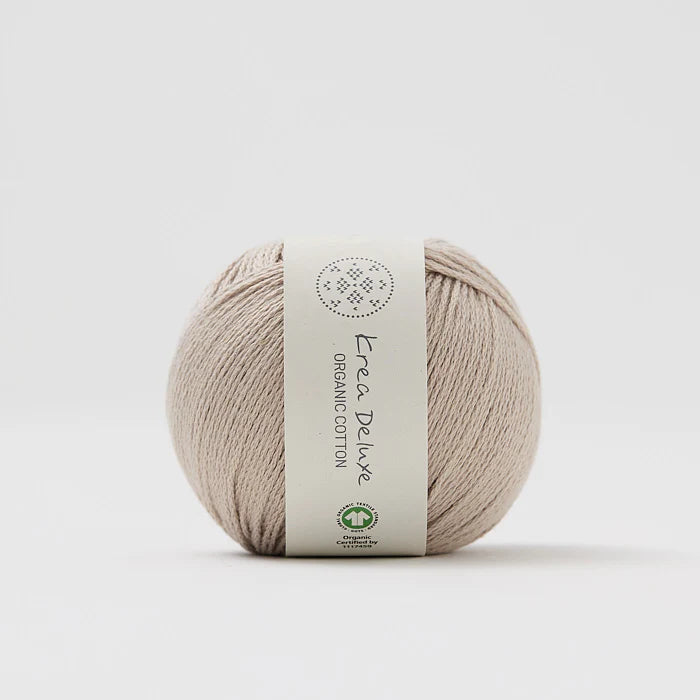 Krea Deluxe Organic Cotton 100 % Baumwolle in Bioqualität 50 g  165 m