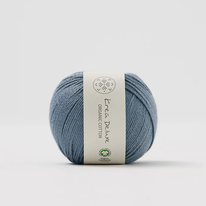 Krea Deluxe Organic Cotton 100 % Baumwolle in Bioqualität 50 g  165 m