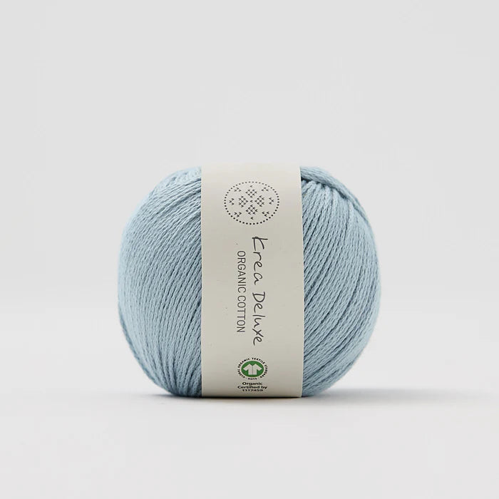 Krea Deluxe Organic Cotton 100 % Baumwolle in Bioqualität 50 g  165 m