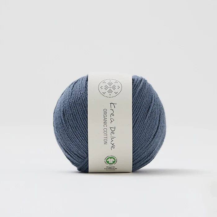 Krea Deluxe Organic Cotton 100 % Baumwolle in Bioqualität 50 g  165 m