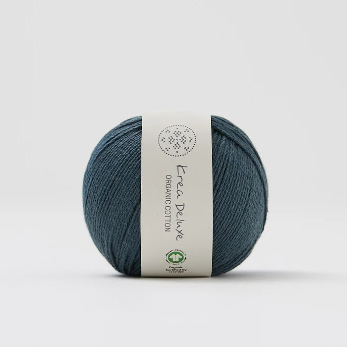 Krea Deluxe Organic Cotton 100 % Baumwolle in Bioqualität 50 g  165 m