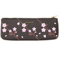 Rico Design Etui Kirschblüten Sakura schwarz 20x6,5 cm