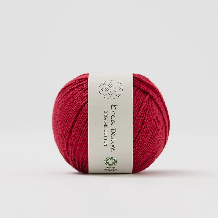 Coton biologique Krea Deluxe 100 % coton biologique 50 g 165 m