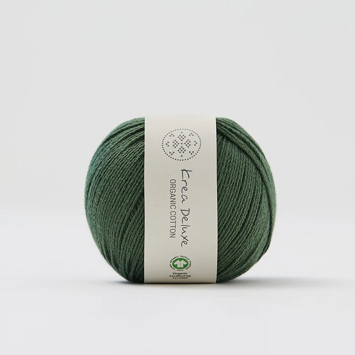 Krea Deluxe Organic Cotton 100 % Baumwolle in Bioqualität 50 g  165 m