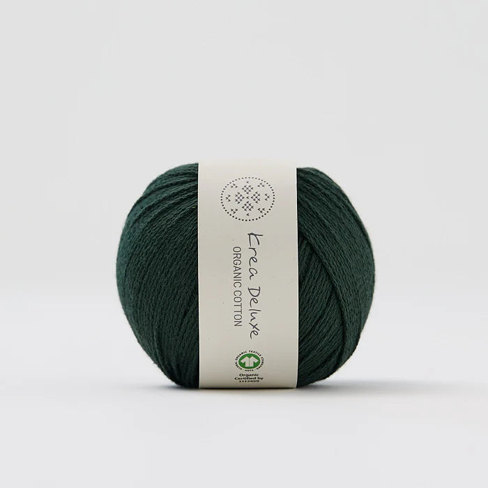Krea Deluxe Organic Cotton 100 % Baumwolle in Bioqualität 50 g  165 m