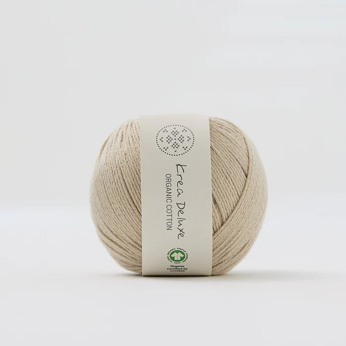 Krea Deluxe Organic Cotton 100 % Baumwolle in Bioqualität 50 g  165 m
