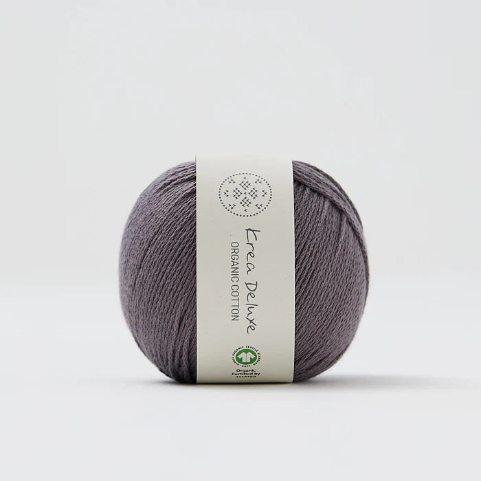 Krea Deluxe Organic Cotton 100 % Baumwolle in Bioqualität 50 g  165 m