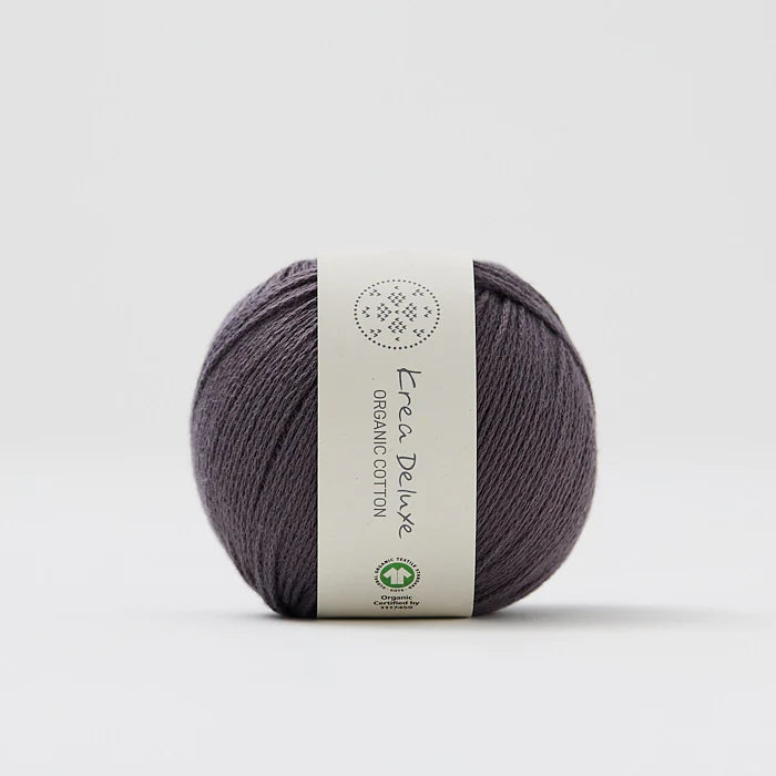 Krea Deluxe Organic Cotton 100 % Baumwolle in Bioqualität 50 g  165 m