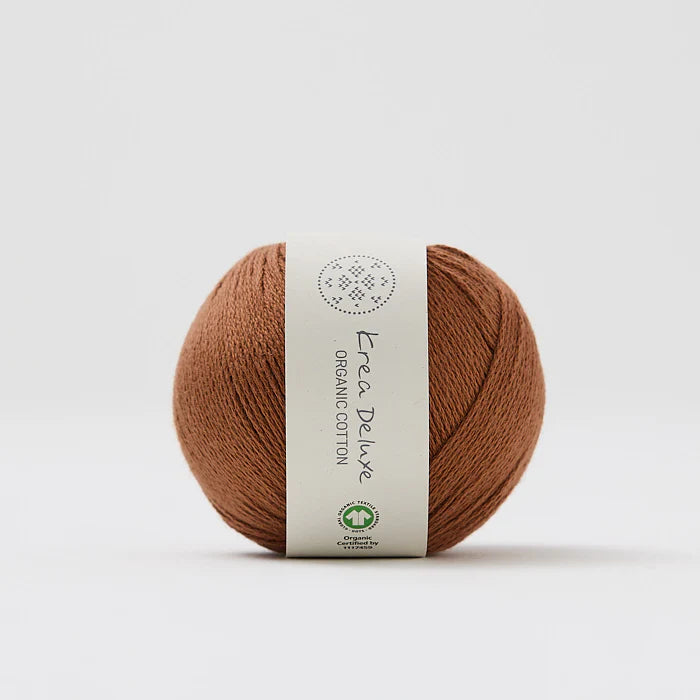 Krea Deluxe Organic Cotton 100 % Baumwolle in Bioqualität 50 g  165 m