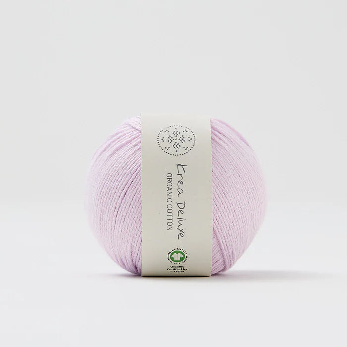 Krea Deluxe Organic Cotton 100 % Baumwolle in Bioqualität 50 g  165 m