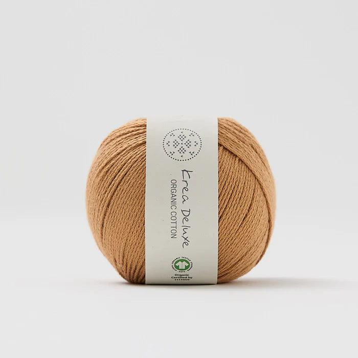 Krea Deluxe Organic Cotton 100 % Baumwolle in Bioqualität 50 g  165 m