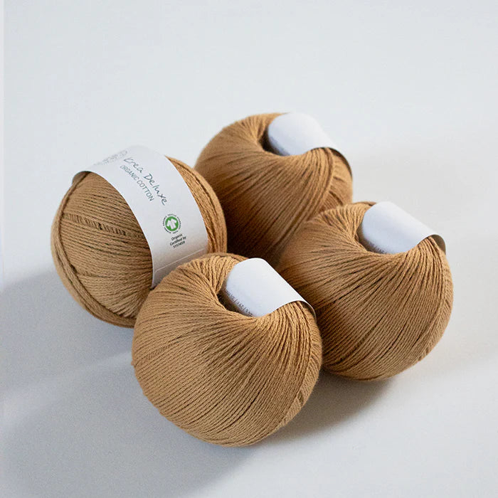 Coton biologique Krea Deluxe 100 % coton biologique 50 g 165 m
