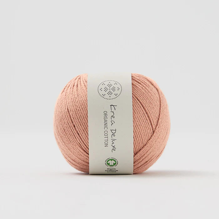 Krea Deluxe Organic Cotton 100 % Baumwolle in Bioqualität 50 g  165 m