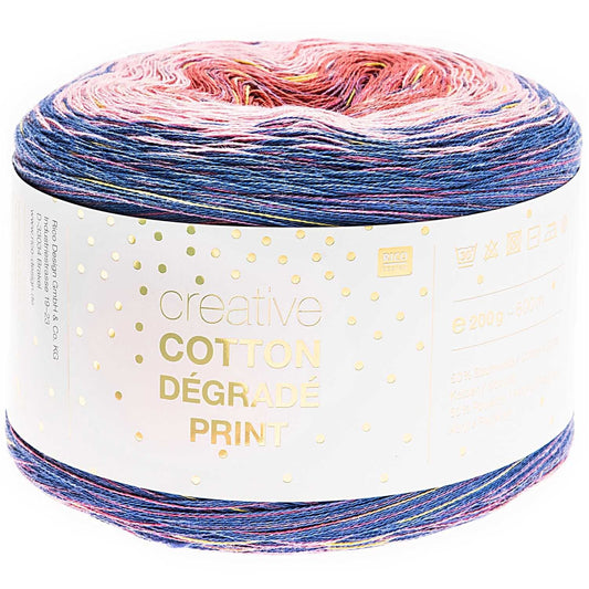 Rico Creative Cotton Dégradé Print 200g 800m