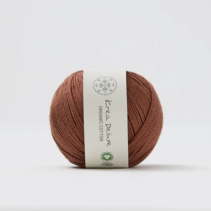 Krea Deluxe Organic Cotton 100 % Baumwolle in Bioqualität 50 g  165 m