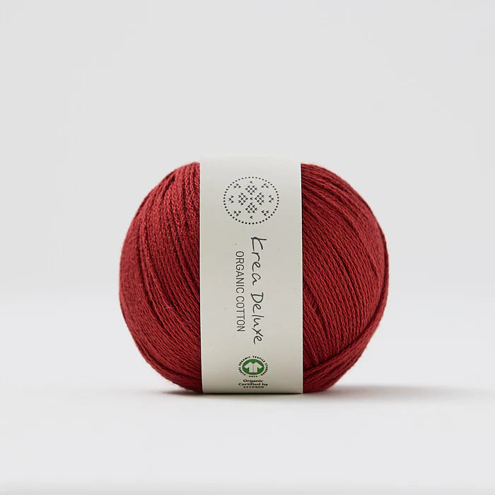 Coton biologique Krea Deluxe 100 % coton biologique 50 g 165 m