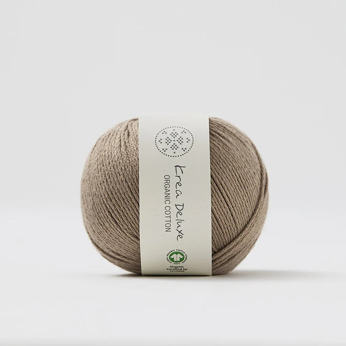Coton biologique Krea Deluxe 100 % coton biologique 50 g 165 m