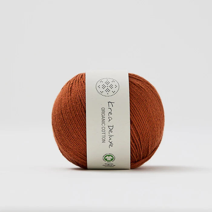 Krea Deluxe Organic Cotton 100 % Baumwolle in Bioqualität 50 g  165 m