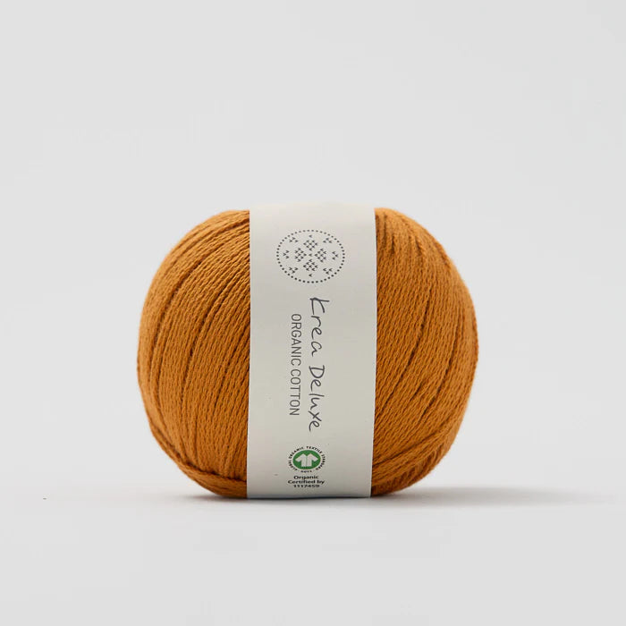 Coton biologique Krea Deluxe 100 % coton biologique 50 g 165 m