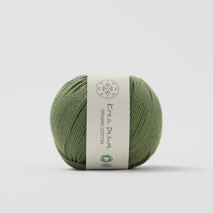 Krea Deluxe Organic Cotton 100 % Baumwolle in Bioqualität 50 g  165 m