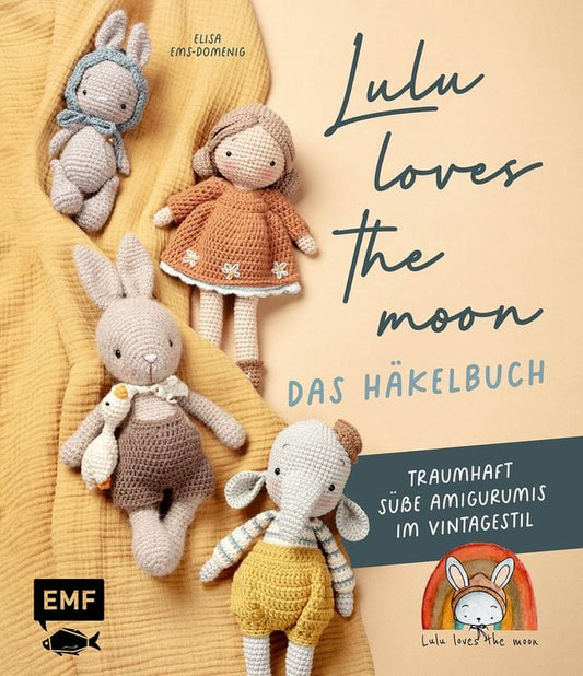 Lulu aime la Lune - le livre au crochet