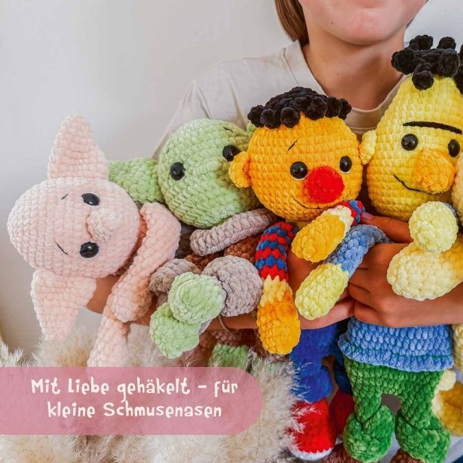 Schmuse-Schnuffels Lieblingshelden häkeln -  Verträumte Kinderzimmer-Stars für kleine Schmusenasen