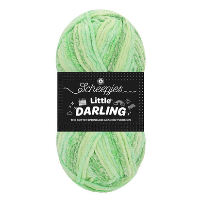 Scheepjes Little Darling Sprinkled Gradient feines Chenillegarn mit Farbverlauf