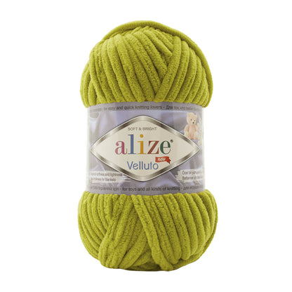 Fil chenille Alize Velluto 100% micropolyester 100 g / 68 m