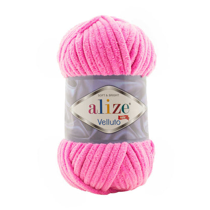 Fil chenille Alize Velluto 100% micropolyester 100 g / 68 m