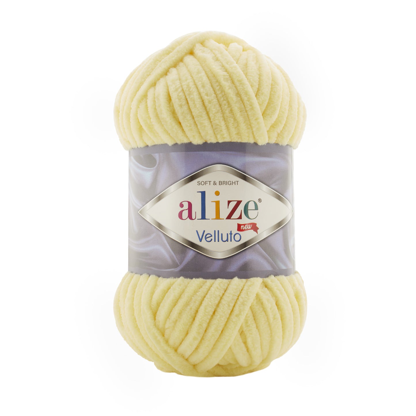 Fil chenille Alize Velluto 100% micropolyester 100 g / 68 m