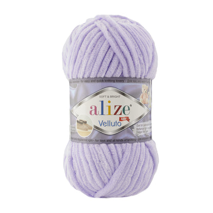 Fil chenille Alize Velluto 100% micropolyester 100 g / 68 m