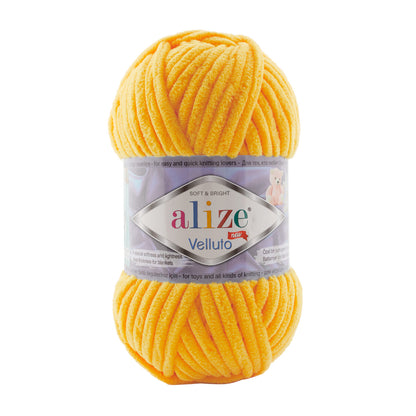 Fil chenille Alize Velluto 100% micropolyester 100 g / 68 m