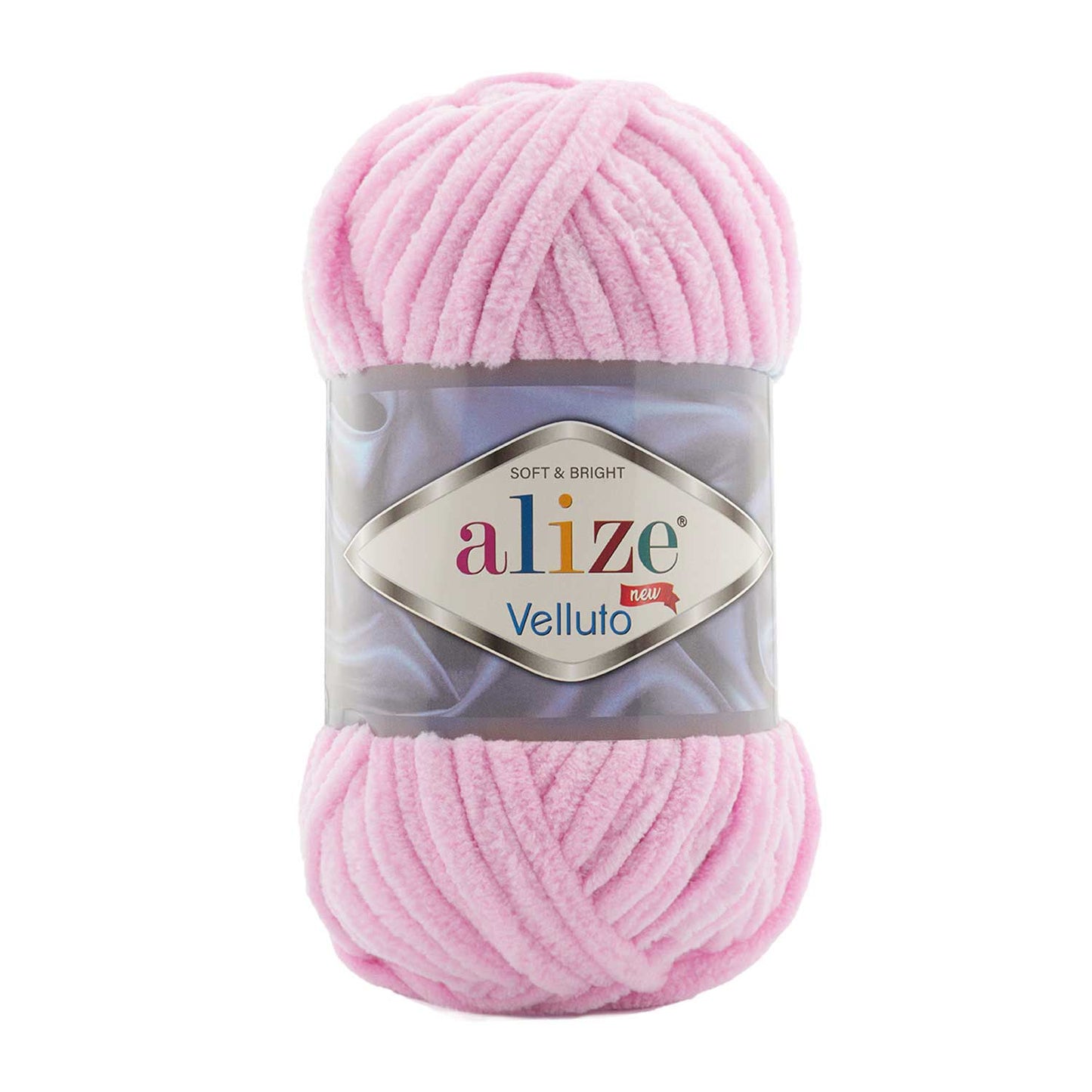 Fil chenille Alize Velluto 100% micropolyester 100 g / 68 m