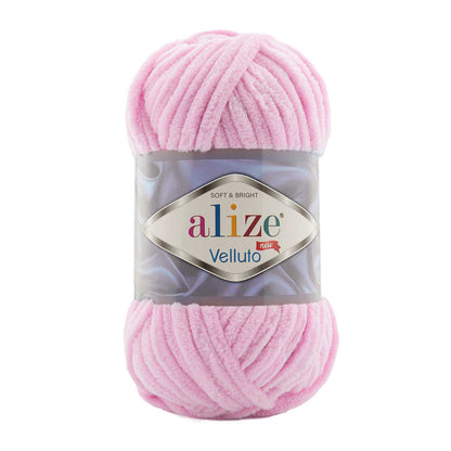 Fil chenille Alize Velluto 100% micropolyester 100 g / 68 m