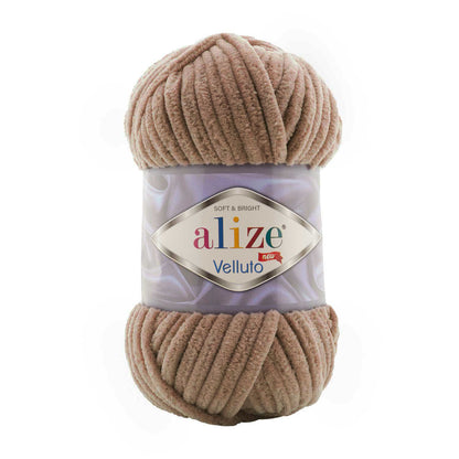 Fil chenille Alize Velluto 100% micropolyester 100 g / 68 m