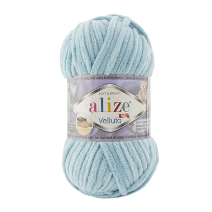 Fil chenille Alize Velluto 100% micropolyester 100 g / 68 m