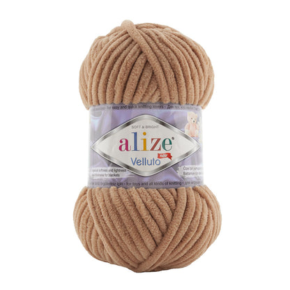 Fil chenille Alize Velluto 100% micropolyester 100 g / 68 m