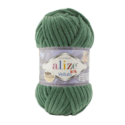 Fil chenille Alize Velluto 100% micropolyester 100 g / 68 m