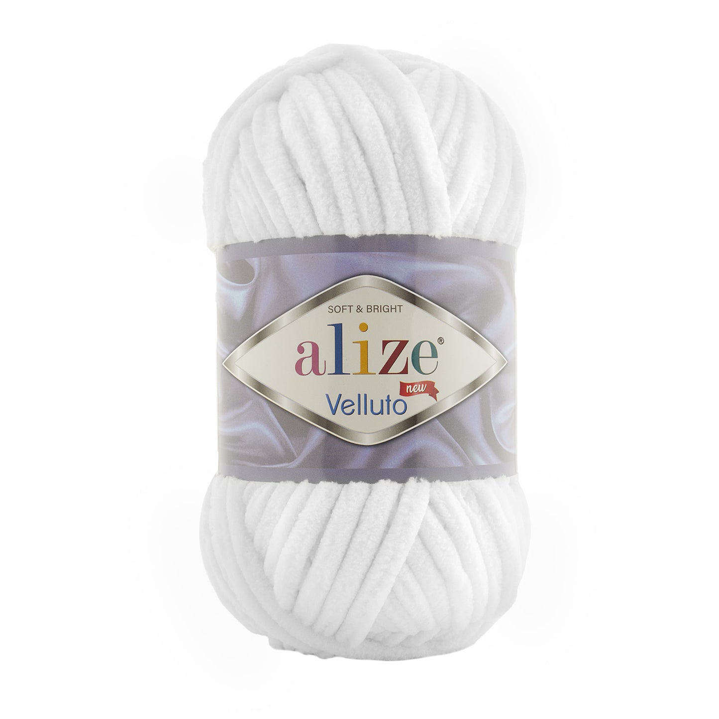 Fil chenille Alize Velluto 100% micropolyester 100 g / 68 m