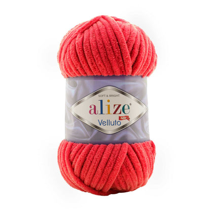 Fil chenille Alize Velluto 100% micropolyester 100 g / 68 m