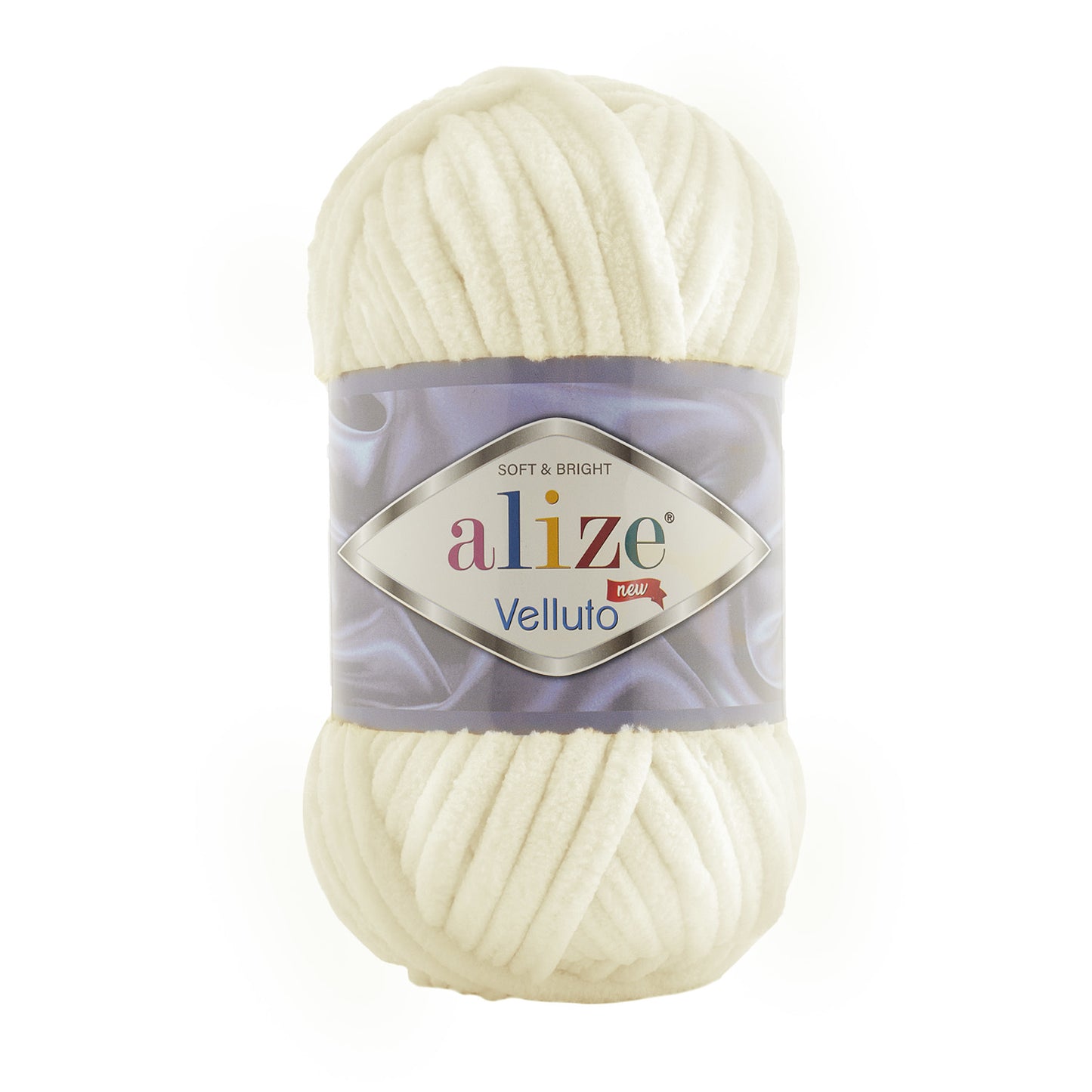Fil chenille Alize Velluto 100% micropolyester 100 g / 68 m