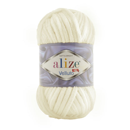 Fil chenille Alize Velluto 100% micropolyester 100 g / 68 m
