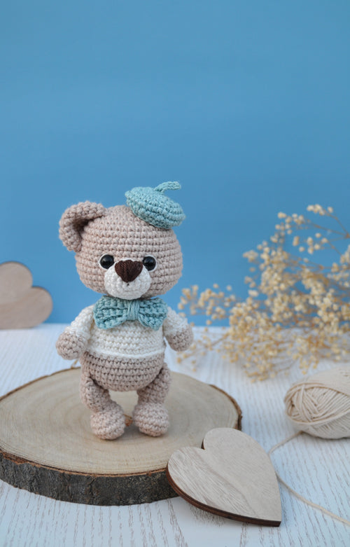 Amigurumi Häkelanleitung kleiner Bär