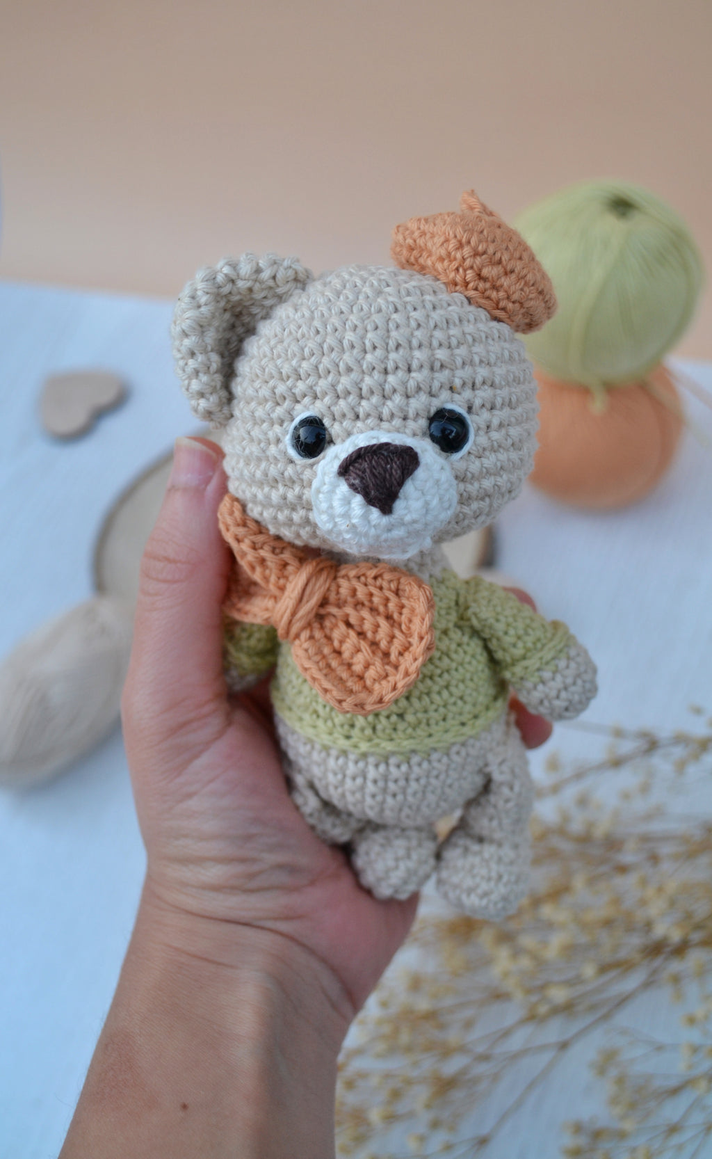 Amigurumi Häkelanleitung kleiner Bär